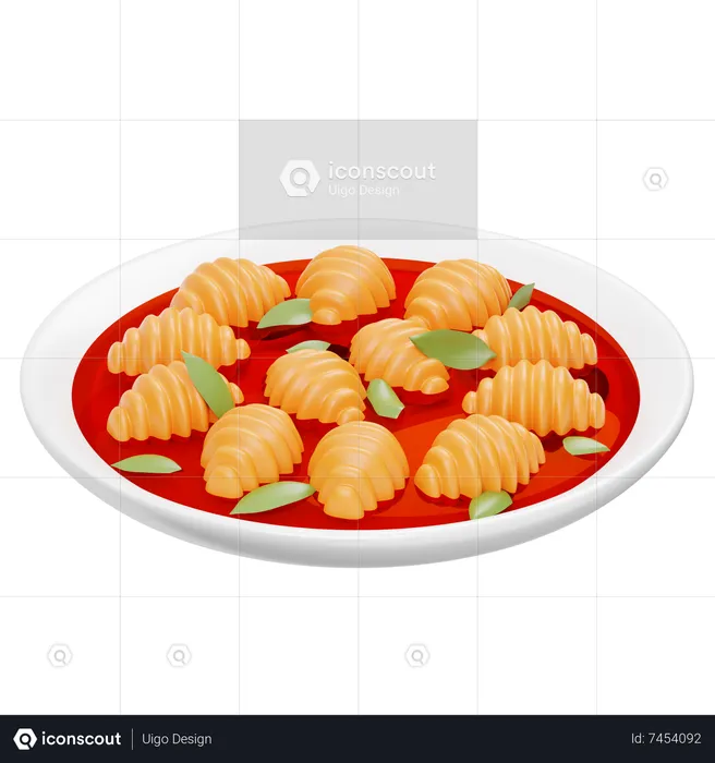 Gnocchi  3D Icon