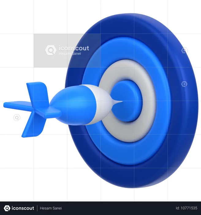 ゴール  3D Icon