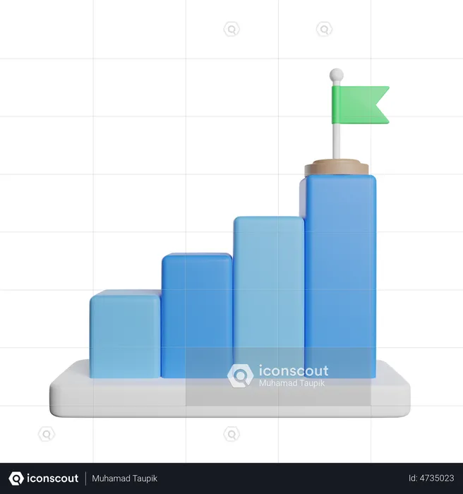 Goal  3D Illustration