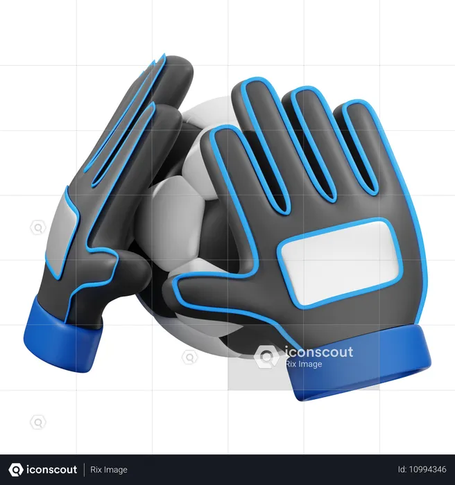 Goal keeper  3D Icon