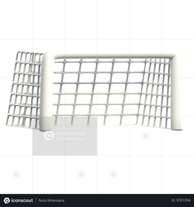 Goal Net  3D Icon