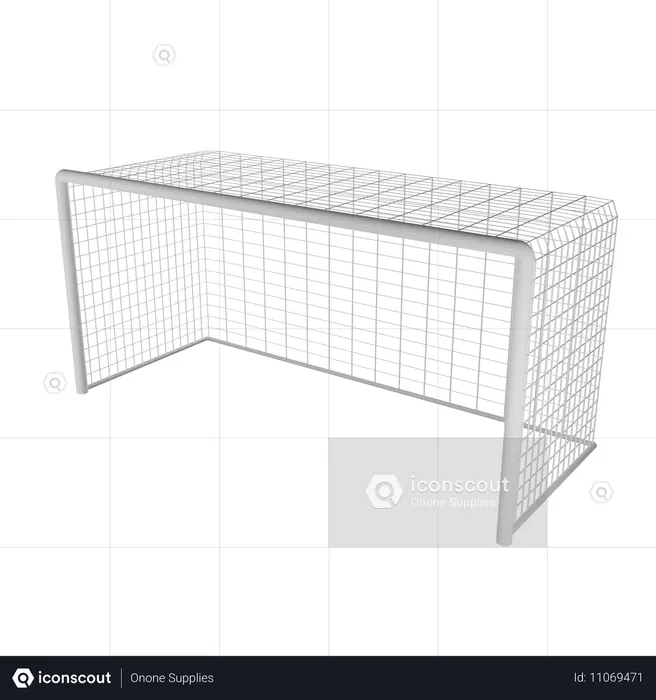 Goal Post  3D Icon