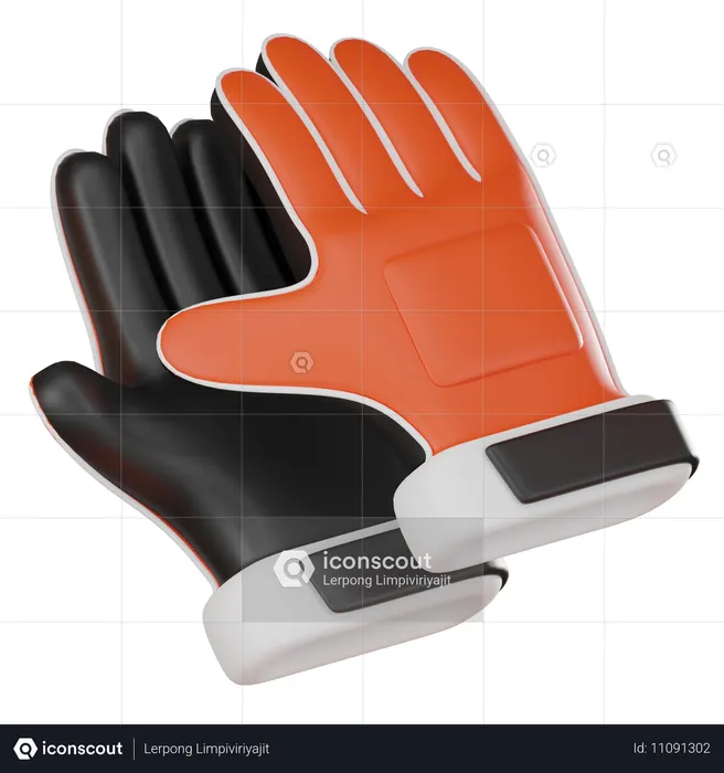 Goalkeeper  3D Icon