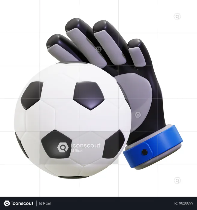 Goalkeeper  3D Icon