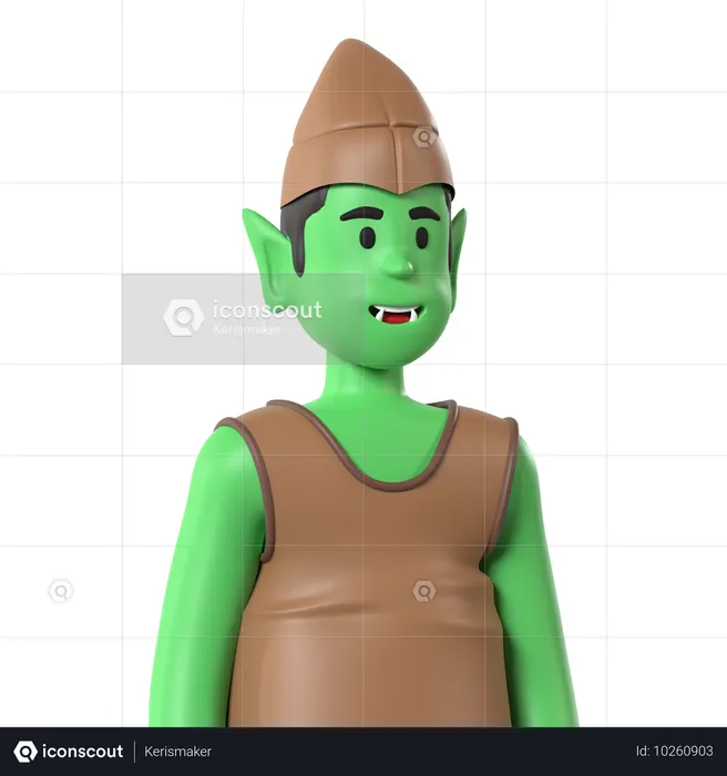 Goblin  3D Icon