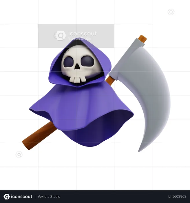 God of Death  3D Icon