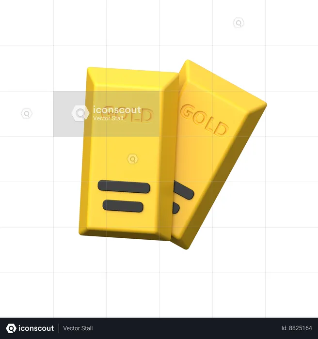Gold  3D Icon