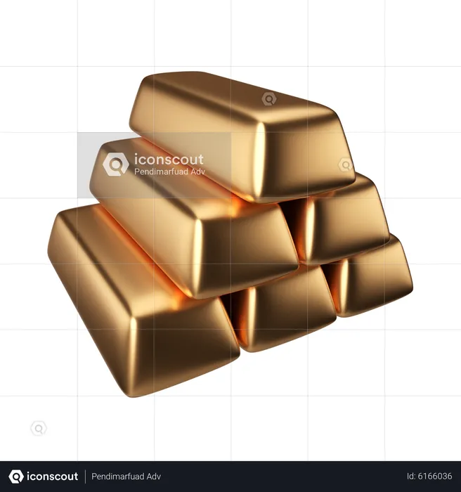 Gold  3D Icon