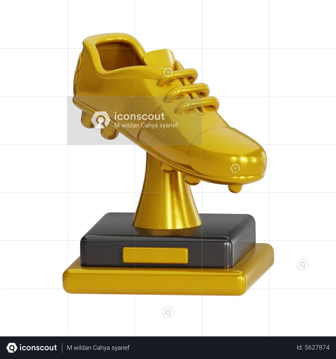 GOLDEN BOOTS  3D Icon