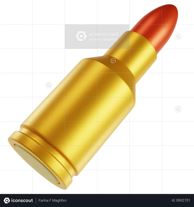 Golden Bullet Military  3D Icon