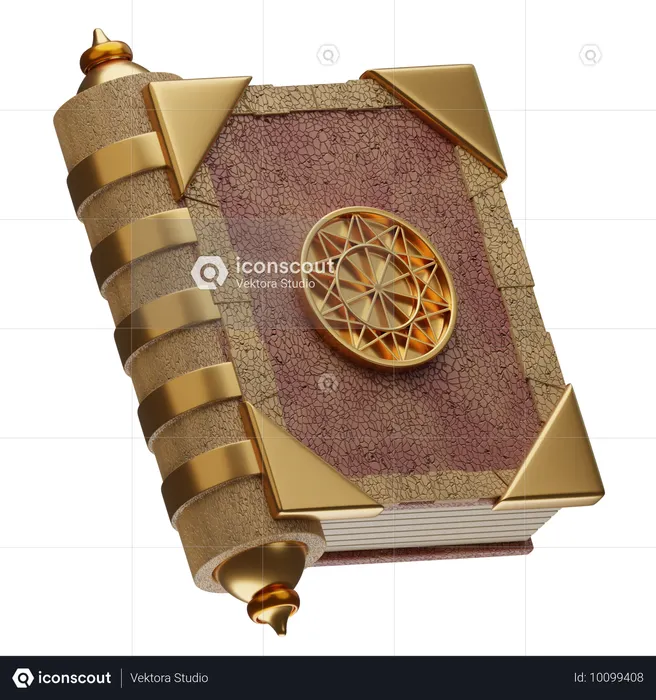 Golden Oracle  3D Icon