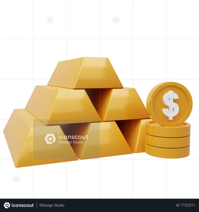 Goldpreis  3D Icon