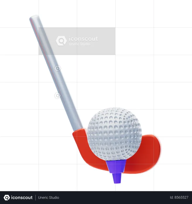 Golf  3D Icon