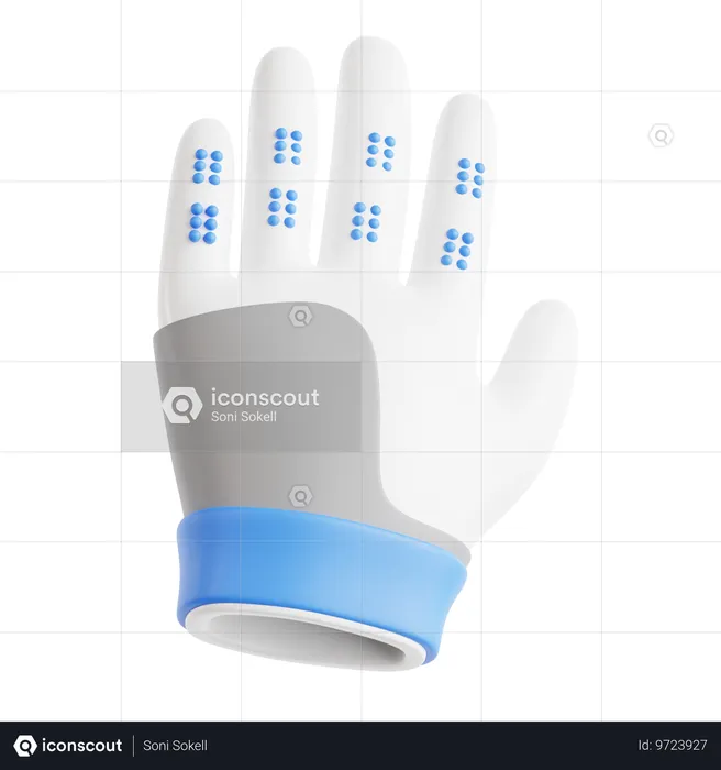 Golf Glove  3D Icon