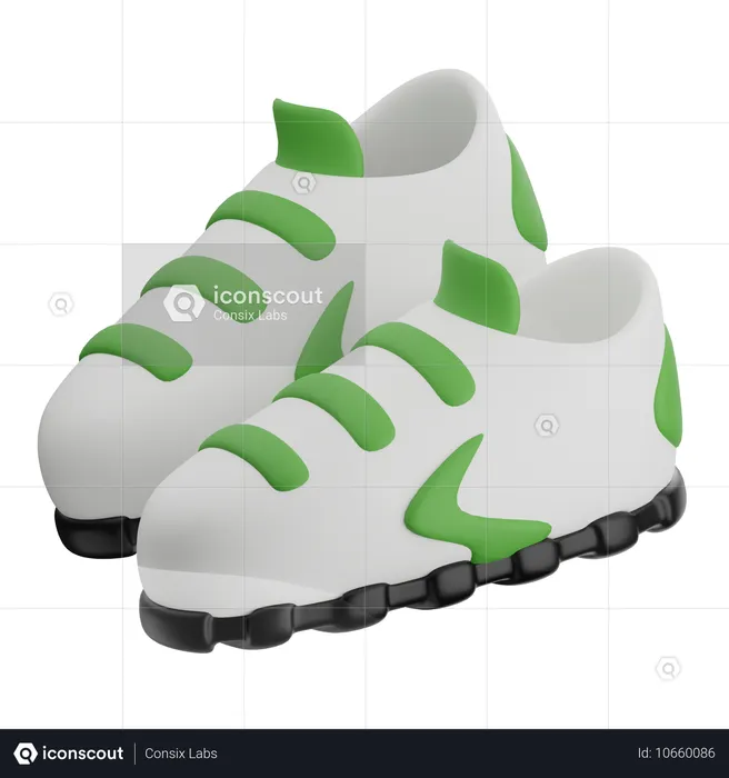 Golf Shoes  3D Icon