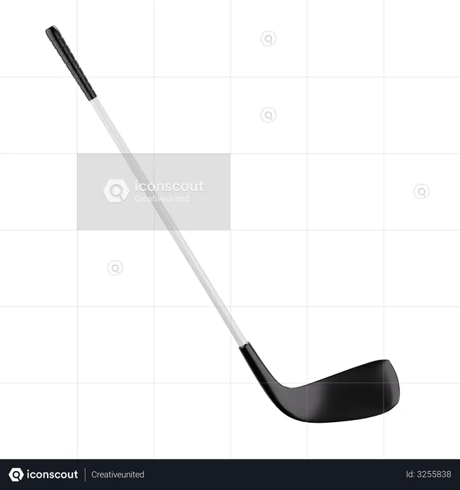 Golf Stick  3D Illustration