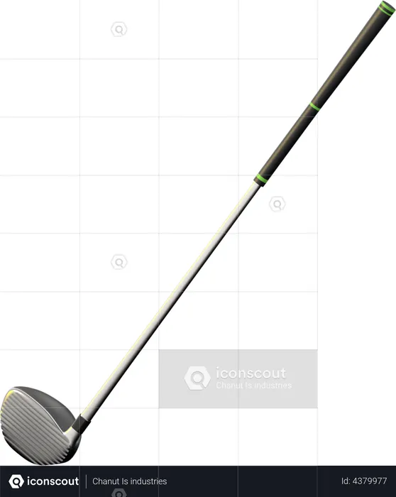 Golf Stick  3D Icon