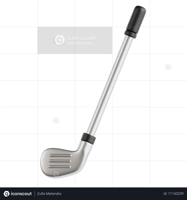 Golf Stick  3D Icon