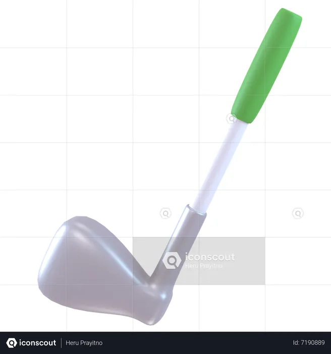 Golf Stick  3D Icon