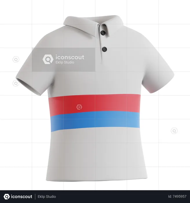 Golf T Shirt  3D Icon