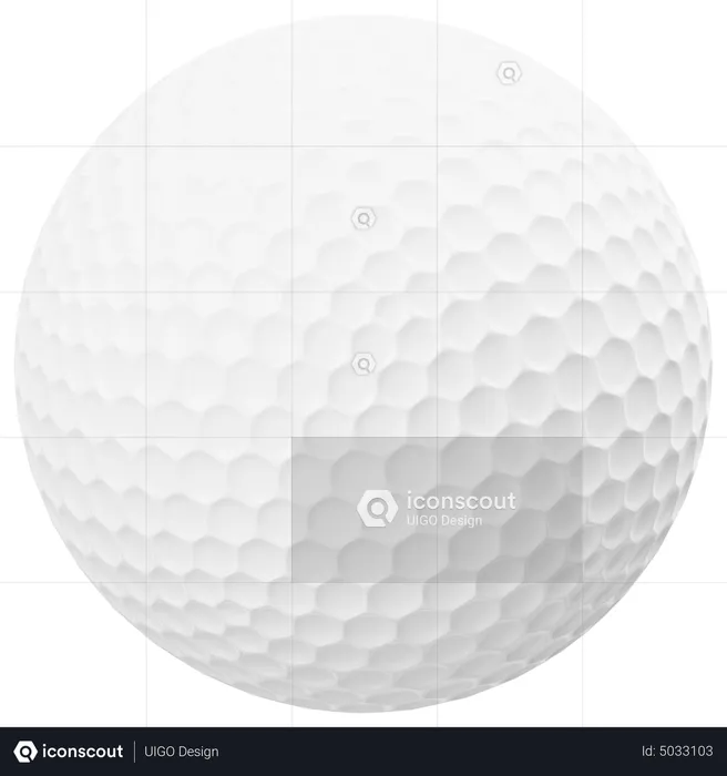 Golfball  3D Icon