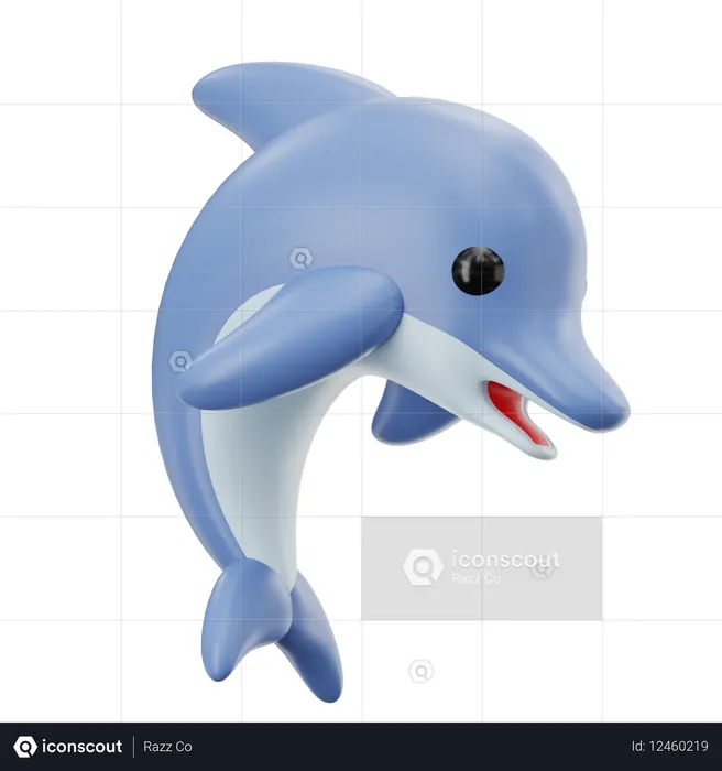 Golfinho  3D Icon