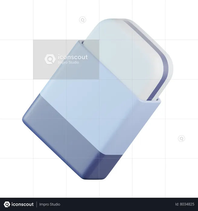 Gomme  3D Icon