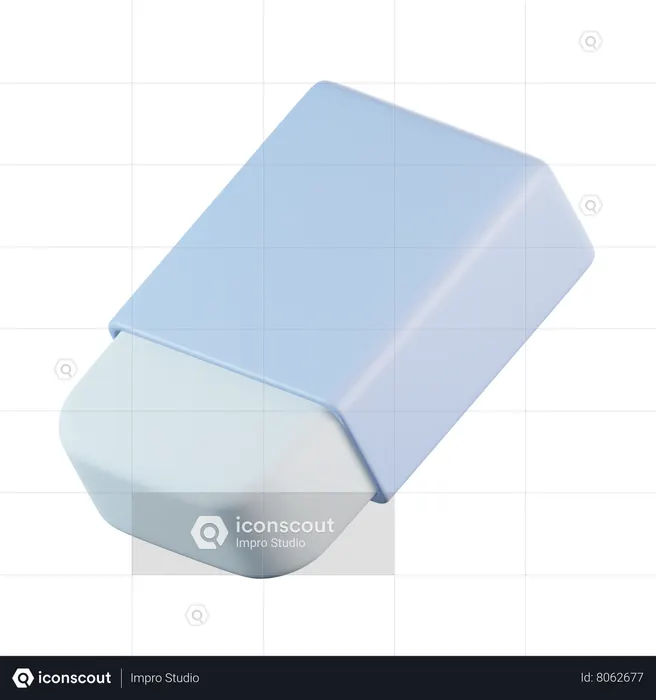 Gomme  3D Icon