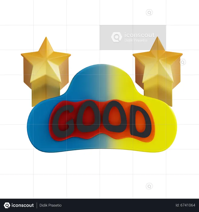 Good  3D Icon