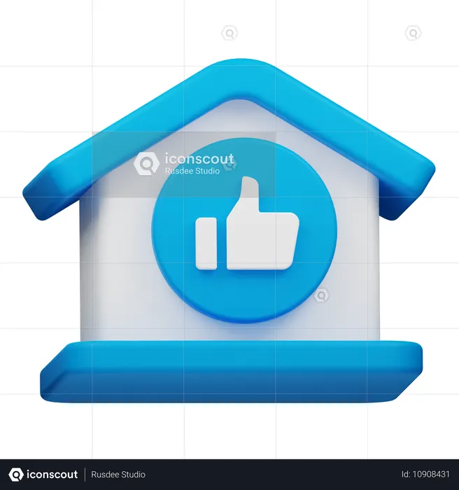 Good House  3D Icon