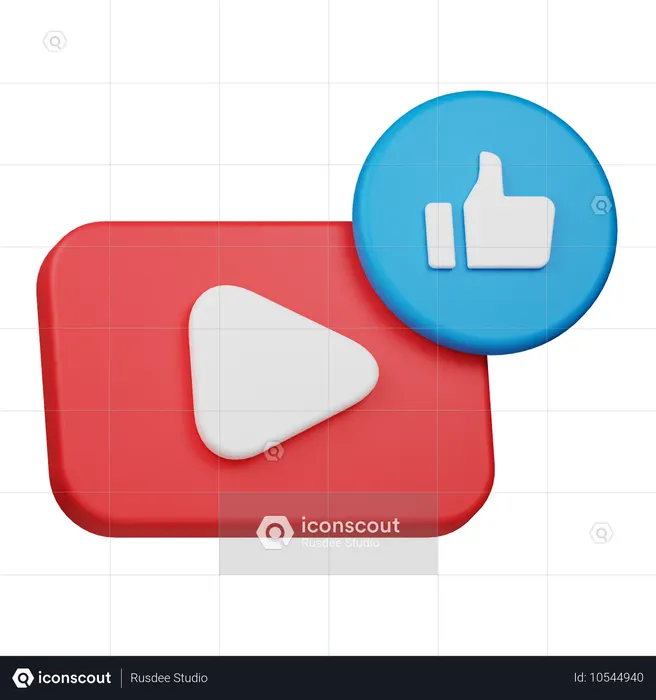 Good Video  3D Icon