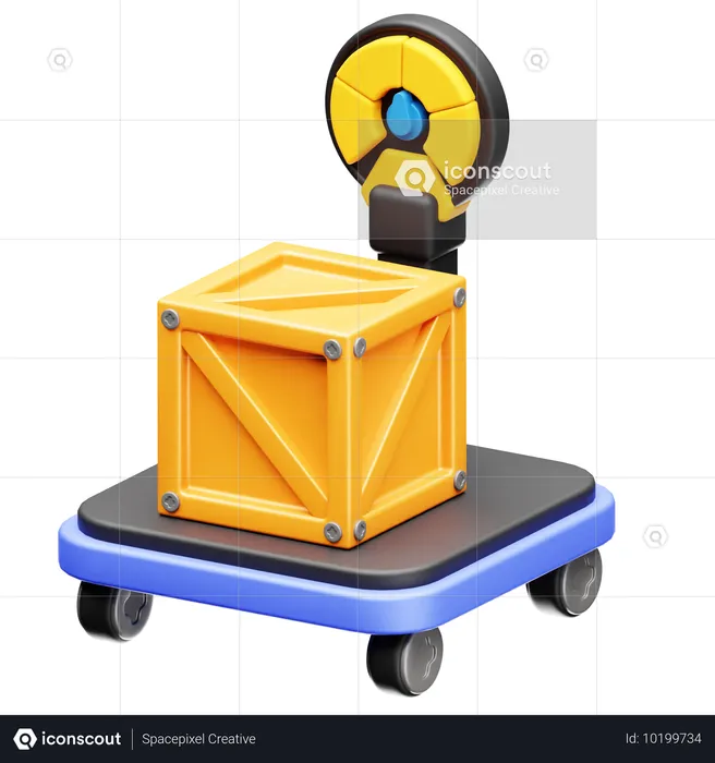 Goods Weighing  3D Icon