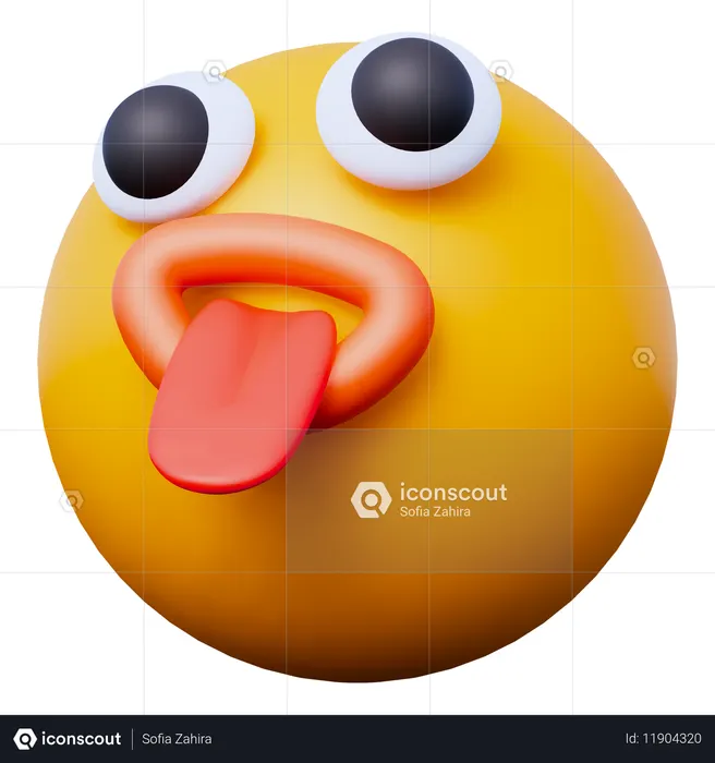 구피 이모티콘 Emoji 3D Icon