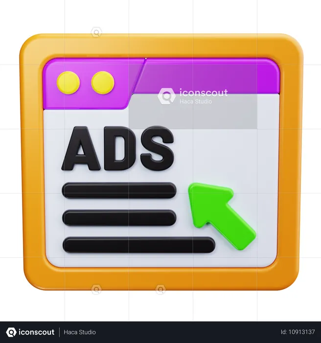 Google Ads  3D Icon