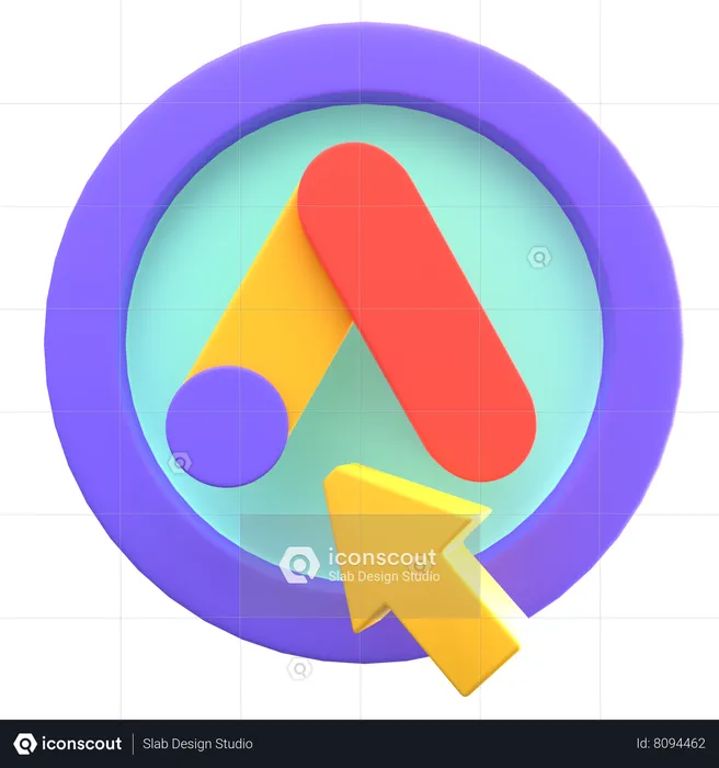 Google Ads  3D Icon