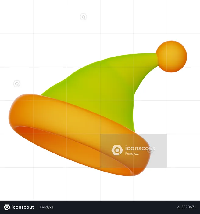 Sombrero de bebé  3D Icon