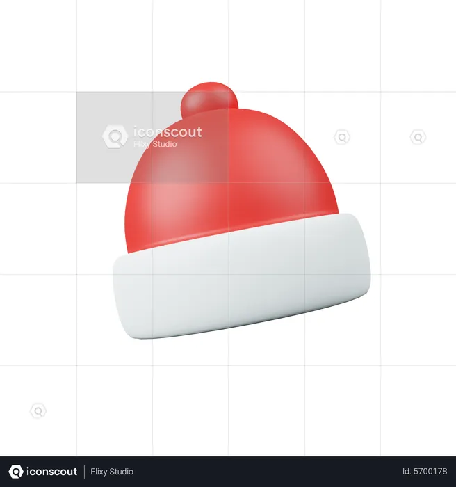 Sombrero de Beanie  3D Icon