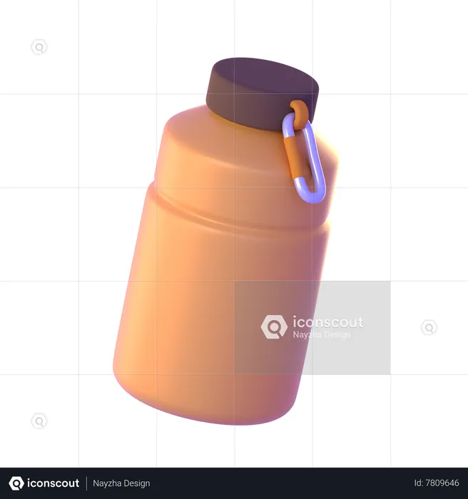 Bouteille à boire  3D Icon