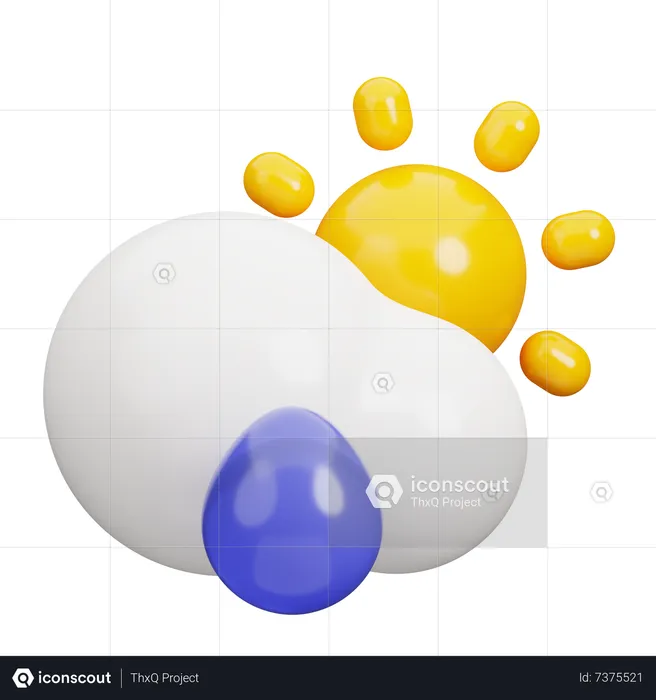 Goutte d'eau  3D Icon