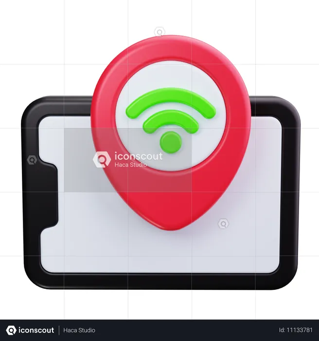 GPS  3D Icon