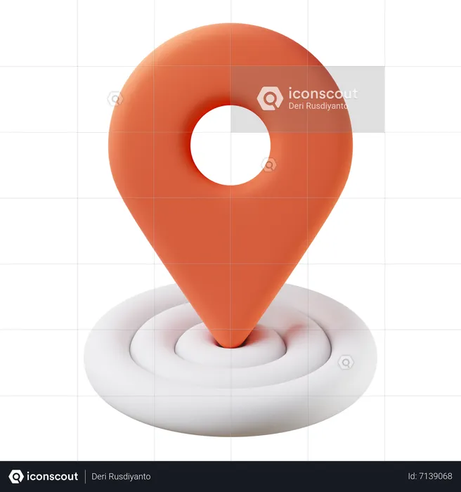 Gps  3D Icon