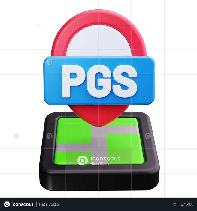 GPS  3D Icon
