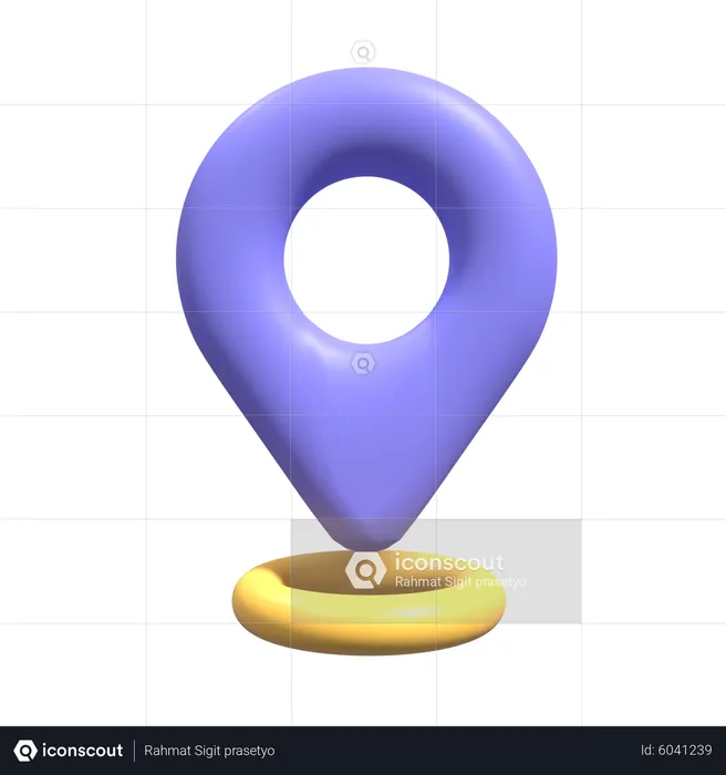 GPS  3D Icon