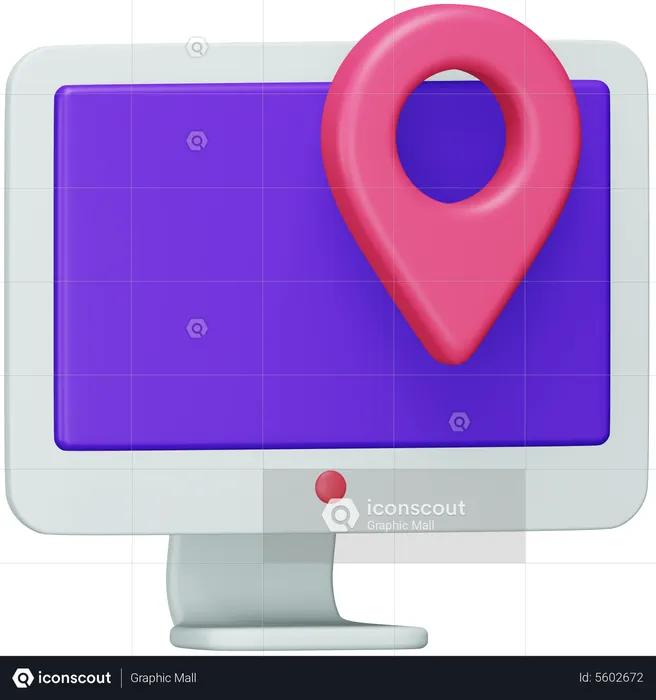 GPS-App  3D Icon