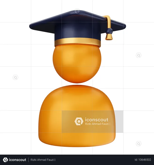 Educação de Graduação  3D Icon