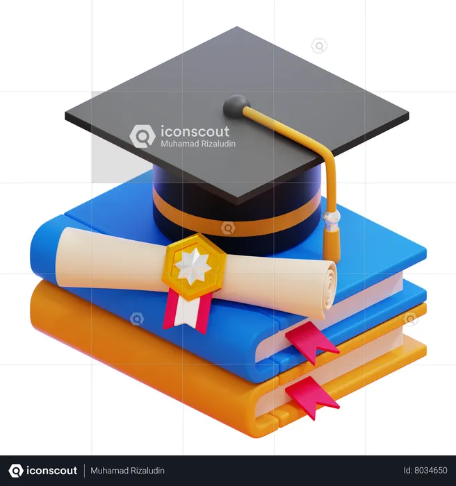 GRADUATION  3D Icon