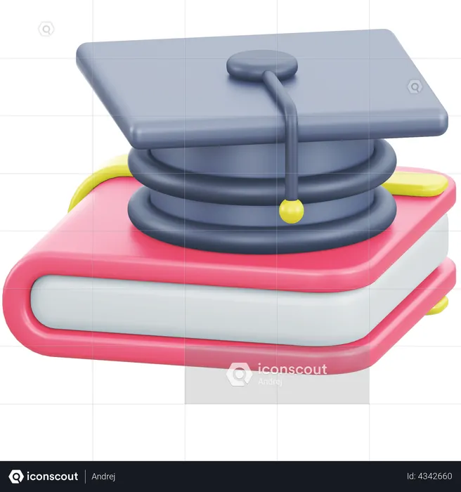 Graduation  3D Illustration