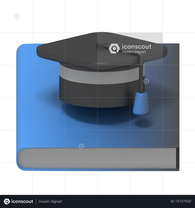 Graduation Book  3D Icon