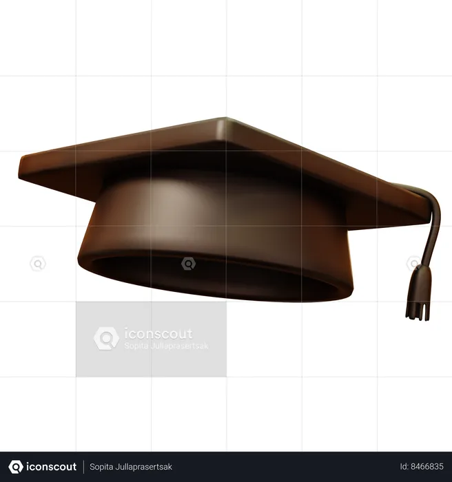 Graduation Hat is an achievement  3D Icon