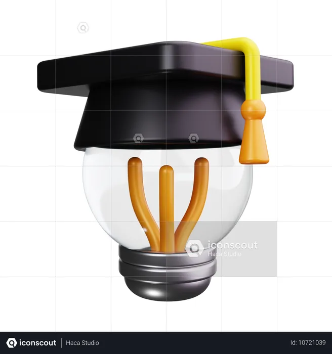 Graduation Ideas  3D Icon